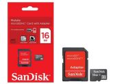 Cartão Micro SD 16GB Sandisk